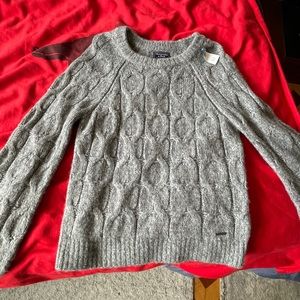 Abercrombie grey sweater